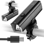 Lampki rowerowe - Lampka rowerowa przednia Rockbros RHL1000 - miniaturka - grafika 1