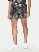 Kąpielówki męskie - HUGO Szorty kąpielowe Calala 50510061 Czarny Regular Fit - miniaturka - grafika 1