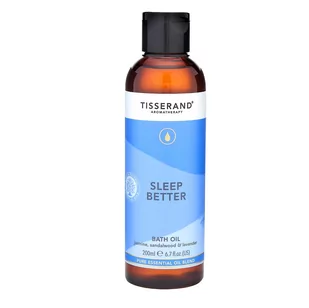 Tisserand Sleep Better Bath Oil - Olejek do kąpieli Jaśmin + Drzewo sandałowe + Lawenda (200 ml) - Kosmetyki do kąpieli - miniaturka - grafika 1