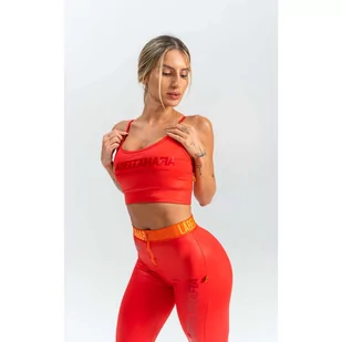 Legginsy damskie LABELLAMAFIA LEGGING DANGEROUS RED - Legginsy - miniaturka - grafika 3