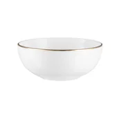 Miski i półmiski - Miseczka śniadaniowa Salaterka 14,5 cm porcelanowa PLUS GOLD - miniaturka - grafika 1