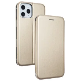 Beline Etui Book Magnetic iPhone iPhone 12 Pro Max 6,7" złoty/gold - Etui i futerały do telefonów - miniaturka - grafika 1