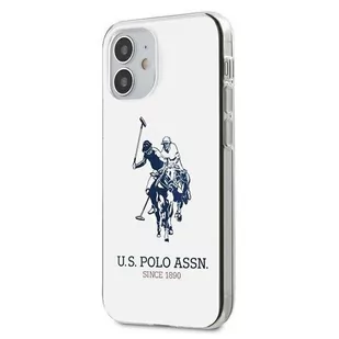 US Polo USHCP12STPUHRWH iPhone 12 mini 5,4" biały/white Shiny Big Logo - Szkła hartowane na telefon - miniaturka - grafika 2