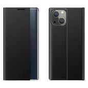 Etui i futerały do telefonów - Hurtel Smart Cover Sleep Case pokrowiec etui z klapką typu iPhone 13 mini czarny - miniaturka - grafika 1