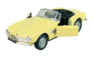 Samochody i pojazdy dla dzieci - Welly Old Timer Bmw 507 Beżowy Bez Dachu 1:34 Metalowy Nowy Model - miniaturka - grafika 1