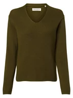 Swetry damskie - Marc O'Polo - Sweter damski, zielony - miniaturka - grafika 1