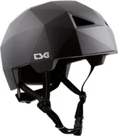 Kaski rowerowe - TSG Geo Solid Color Helmet, czarny L/XL | 57-59cm 2022 Kaski miejskie i trekkingowe - miniaturka - grafika 1