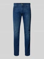 Spodnie męskie - Jeansy o kroju slim fit z 5 kieszeniami model ‘ANBASS’ - miniaturka - grafika 1