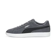 Sneakersy męskie - PUMA Męskie sneakersy Smash 3.0, szare kafelki, czarno-białe, 43 UK - miniaturka - grafika 1