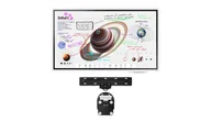 Monitory reklamowe i wyświetlacze - Samsung Flip Pro WM65B 65" z uchwytem ściennym WMN-WM65R i panelem złącz CY-TF65BBCXEN - miniaturka - grafika 1