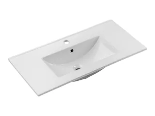 Umywalka meblowa Comad Dance 80 cm prostokątna biały połysk CFP-8009 - Umywalki - miniaturka - grafika 1