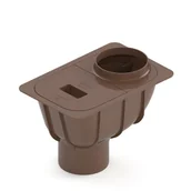 Rynny i akcesoria - Bryza Osadnik 110 PVC brąz - miniaturka - grafika 1