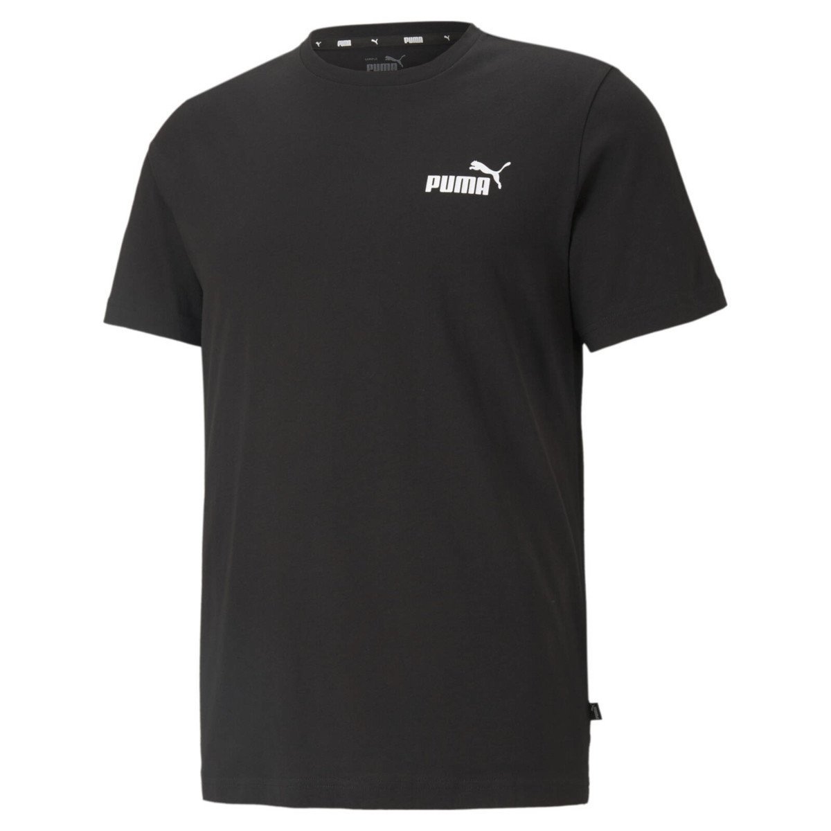 Koszulka męska Puma 58666801 ESS SMALL LOGO Czarna