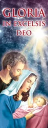 Baner na Boże Narodzenie, "Gloria in Excelsis Deo" 75x200 cm - Ikony i obrazy sakralne Baner na Boże Narodzenie, "Gloria in Excelsis Deo" 75x200 cm - Ikony i obrazy sakralne - miniaturka - grafika 1