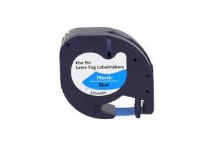 Zamiennik taśmy DYMO 59426 12mm niebieska/czarny - Etykiety do drukarek - miniaturka - grafika 8