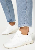 Moda i Uroda OUTLET - Białe Sneakersy Sznurowane Yerotte - miniaturka - grafika 1