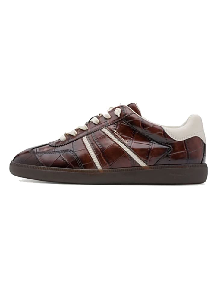 Tamaris Sneakersy w kolorze brązowym