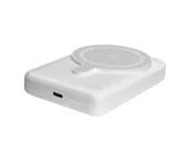 Powerbanki - Reinston EPB10MAGSF 10000mAh PD 20W Biały - miniaturka - grafika 1