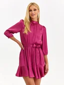 Sukienki - Sukienka damska różowa - SSU4541RO sukienka - TOP SECRET - Odzieżowy sklep internetowy TOP SECRET - miniaturka - grafika 1