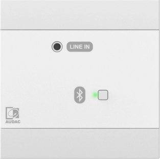 Audac AUDAC NWP300/W Sieciowy panel wejściowy audio - BT + jack 3,5 mm 4 CH Wersja biała