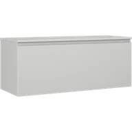 Szafki łazienkowe - Mexen Orio szafka łazienkowa podumywalkowa 120 cm z blatem, 1 szuflada, szara mat - 91A10-12047-1-BFC62 - miniaturka - grafika 1