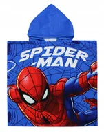 Okrycia kąpielowe dla dzieci - SPIDERMAN MARVEL PONCZO KĄPIELOWE RĘCZNIK Z KAPTUREM DZIECIĘCY BASEN LATO - miniaturka - grafika 1