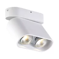 Lampy sufitowe - Zuma Line Rondia 2 ACGU10-146 Plafon spot lampa sufitowa 2x50W GU10 biały - miniaturka - grafika 1