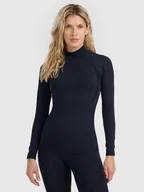 Pozostała odzież narciarska - Bielizna termoaktywna bezszwowa (góra) damska 4F 4FWAW25USEAF216-20S Czarny XS/S - miniaturka - grafika 1