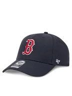 Czapki i chusty sportowe męskie - 47 Brand Czapka z daszkiem MLB Boston Red Sox '47 MVP B-MVP02WBV Granatowy - miniaturka - grafika 1