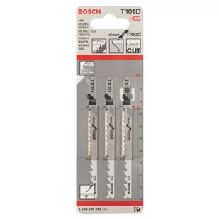 Bosch Osprzęt BRZESZCZOT DO DREWNA T 101 D 3 SZT - Brzeszczoty - miniaturka - grafika 2