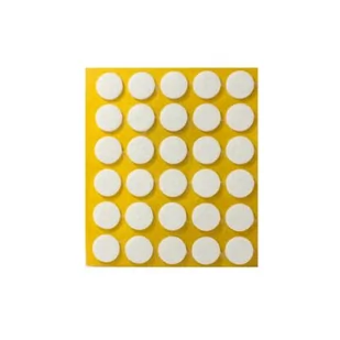 Podkładka filcowa samoprzylepna biała Ø15 30 sztuk ANDPOL - Meble modułowe i akcesoria - miniaturka - grafika 1