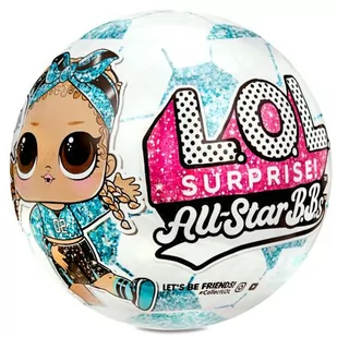 L.O.L. Surprise kula All Star BBs z laleczką piłkarką - Lalki dla dziewczynek - miniaturka - grafika 1