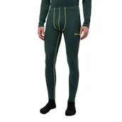 Spodnie sportowe męskie - Męskie spodnie ocieplane Jack Wolfskin INFINITE WARM PANTS M black olive - S - miniaturka - grafika 1