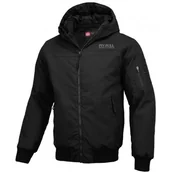 Kurtki i kamizelki sportowe męskie - Kurtka Zimowa Pit Bull Balboa II Czarna - miniaturka - grafika 1