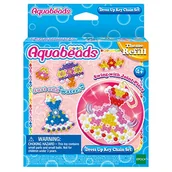 Sukienki i spódniczki dla dziewczynek - Aquabeads Aquabeads Refill sukienka imprezowa, kreatywna aktywność, 31362, wielokolorowa, rozmiar uniwersalny AB31362 - miniaturka - grafika 1