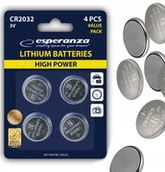 Baterie i akcesoria - Bateria Cr2032 Guzikowa 3V Okrągłe Baterie 4 Szt - miniaturka - grafika 1