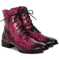 Botki damskie - Trzewiki damskie Maciejka 06391-23/00-1 BORDO R.38 - miniaturka - grafika 1