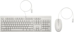 HP 225 Wired Mouse and Keyboard Combo White 86J24AA - Klawiatury - miniaturka - grafika 1
