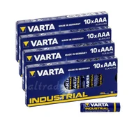 Baterie i akcesoria - Baterie alkaliczne Varta Industrial LR03/AAA 10x4 (40 sztuk) - miniaturka - grafika 1