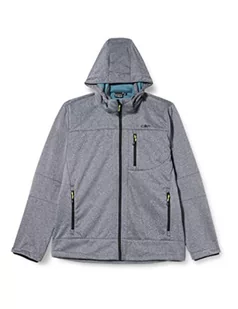 CMP Męska kurtka softshellowa z technologią Climaprotect Wp 7.000 Rain Jacket, czarny Mel-Hydro, 58 - Kurtki męskie - miniaturka - grafika 1