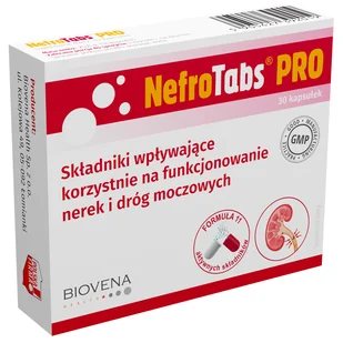 Nefrotabs Pro, 30 kapsułek - Układ moczowy i płciowy - miniaturka - grafika 1