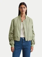 Kurtki damskie - Marc O'Polo Kurtka bomber 506 1270 70033 Zielony Regular Fit - miniaturka - grafika 1