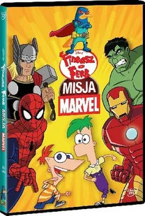 Galapagos Fineasz i Ferb: Misja Marvel - Filmy animowane DVD - miniaturka - grafika 1