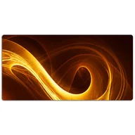 Podkładki na biurko - Ochronna mata na biurko Falisty płomień 120x60 cm, Dywanomat - miniaturka - grafika 1