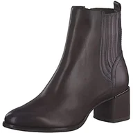Botki damskie - Tamaris Damskie sztyblety 1-25315-29, czarne, 39 EU - miniaturka - grafika 1