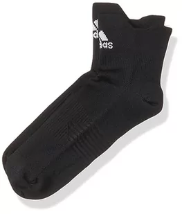 adidas, Skarpety do biegania Ankle Running Socks, czarno-białe, S, unisex dla dorosłych - Skarpetki damskie - miniaturka - grafika 1