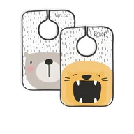 Śliniaki i fartuszki - Zestaw 2 śliniaczków Madre Selva Animals - miniaturka - grafika 1