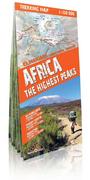 EXPRESSMAP Africa the Highest Peaks 1:150 000 trekking map