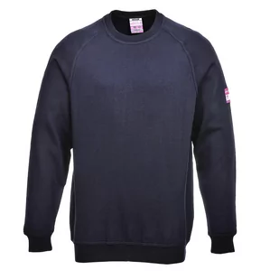 PORTWEST FR12 BLUZA TRUDNOPALNA, ANTYELEKTROSTATYCZNA Z DŁUGIMI RĘKAWAMI; GRANATOWY - Odzież robocza - miniaturka - grafika 1