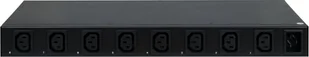 Inter-Tech SD-1688 rozdzielacz zasilania PDU Czarny - Inne akcesoria audio-wideo - miniaturka - grafika 1